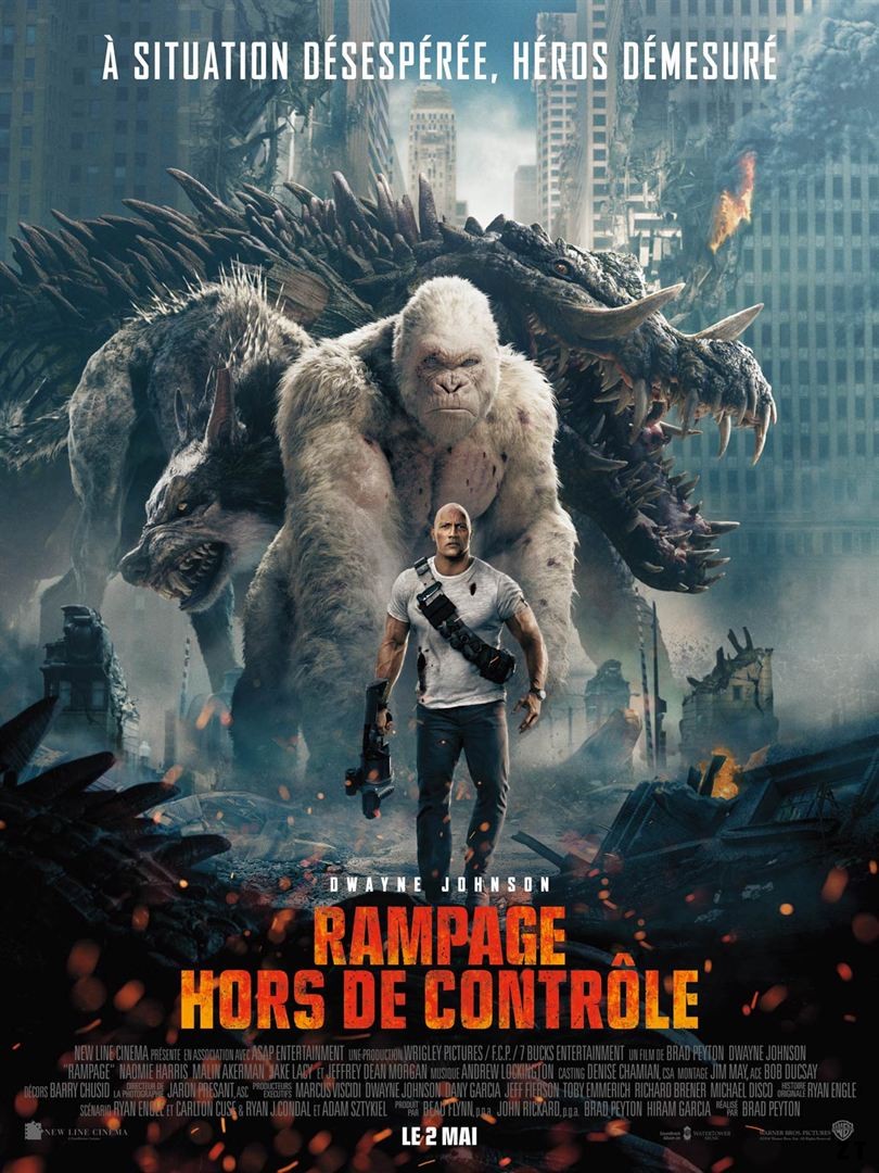 Rampage - Hors de contrôle FRENCH WEBRIP 2018