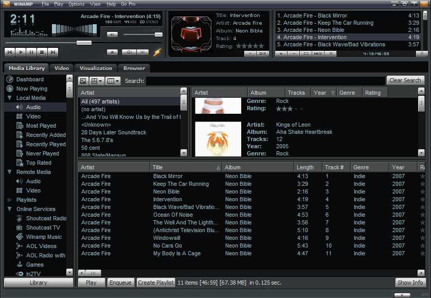 Winamp pro V5 fr+serial